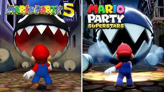 Mario Party Superstars vs. Mario Party 5 - All Minigames Comparison (GameCube vs Switch)