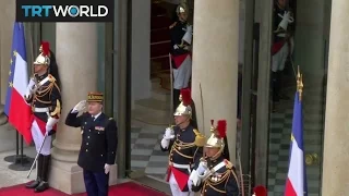 New French President: Emmanuel Macron's inauguration underway