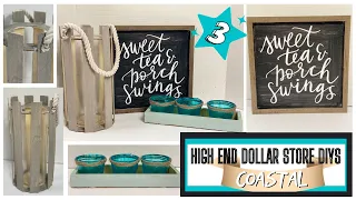 HIGH END Dollar Store Coastal DIYs | Summer Farmhouse DIY Decor | Heidi Sonboul DIY Challenge