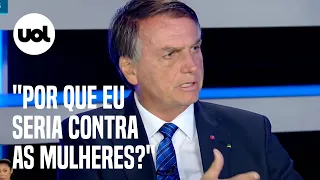 Bolsonaro diz não ter resistência das mulheres: 'É uma narrativa daqueles que me acusam'