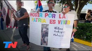 Cubanos de Miami, disconformes con el anuncio de Biden sobre el régimen