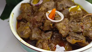 খুব সহজে স্পেশাল গরুর কলিজা ভুনা রেসিপি | Very easy special beef liver roast recipe 🤩😋💝💟