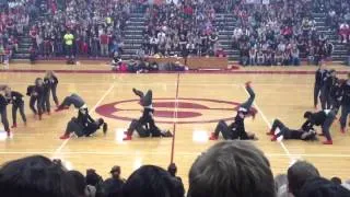 Sprindale High Dance Team (SHS vs HBHS 2012 football)