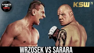 Tomasz Sarara vs Arkadiusz Wrzosek na KSW 73 w Warszawie!