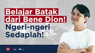 Belajar Batak dari Bene Dion! Ngeri-ngeri Sedaplah! | Helmy Yahya Bicara