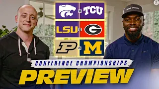 College Football Conference Championships PREVIEW: SEC, Big Ten, Big 12 & MORE | CBS Sports HQ