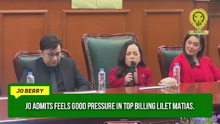Jo Berry admits feels good pressure in top billing 'Lilet Matias, Attorney-at-Law'