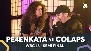 PE4ENKATA vs COLAPS | WBC Solo Battle 2018 | Semi Final