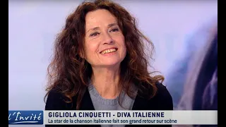 Gigliola CINQUETTI : "Le public français m'a donné tellement d'amour"