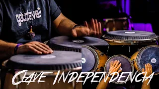 Como Hacer Un Ejercicio de Independencia Con Clave en las Congas