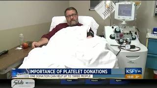 Donate platelets and help up to three people per donation - Medical Minute