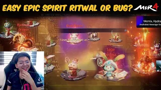 MIR4 - EASY EPIC SPIRIT RITWAL OR BUG?