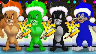 Tom and Jerry in War of the Whiskers Butch Vs Monster Jerry Vs Monster Jerry Vs Jerry (Master CPU)