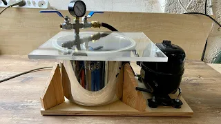 DIY - Vacuum Pump and Chamber