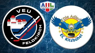 #ALPSHOCKEYLEAGUE WESTDERBY | VEU FELDKIRCH GEWINNT KNAPP GEGEN DEN EC KITZBÜHEL