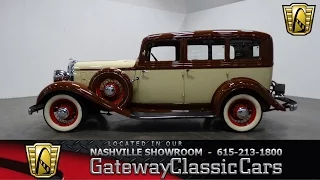 1933 Chrysler 4 Dr Sedan,Gateway Classic Cars-Nashville#353