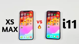 iOS 17 SPEED TEST - iPhone 11 Vs iPhone XS Max in 2023