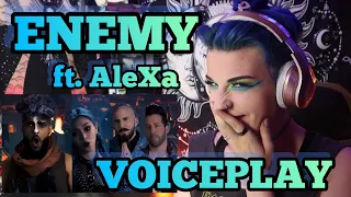 REACTION | VOICEPLAY "ENEMY" ft. ALEXA (IMAGINE DRAGONS COVER)