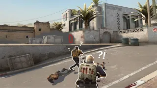 the MOST UNDERRATED AND CRINGE ONE-WAY SMOKE on DUST 2 A-SITE