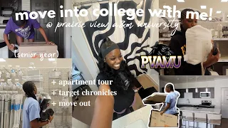 move into college w/ me @ prairie view a&m university *senior year* (university view 2)