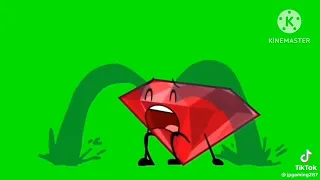 Ruby Crying Green Screen