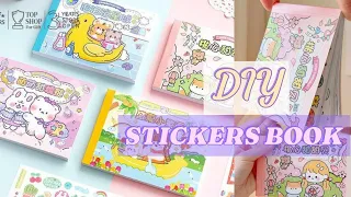 DIY kawaii sticker book⚘😱/how to make a sticker book at home📒| 😍| inspired by @Tushuartandcraft