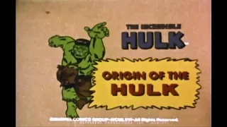 Marvel Superheroes 1966: The Incredible Hulk Episode 1
