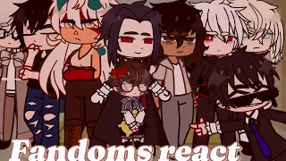 Fandoms React To Albedo Part 1/9 (WIPP)(2xSPEED)(1,7k special)