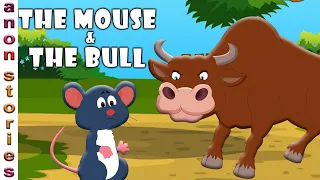 The Mouse And The Bull | English Moral Stories For Kids | Bedtime Stories For Kids | By Super Kids