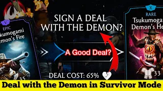 Do a deal with the demon & Win FW elder Tower Survivor Mode | MK Mobile