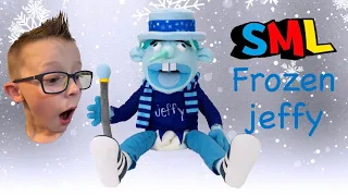 SML Frozen Jeffy Puppet~Unboxing/Review #jeffy #sml #puppet