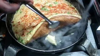 Fluffy Omelette | Super Fluffy Omelette | Fluffy omelette with Butter | wow omelette's