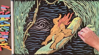 Disney's Tarzan ♫ 8 HOURS of Chalk Art and Peaceful Music