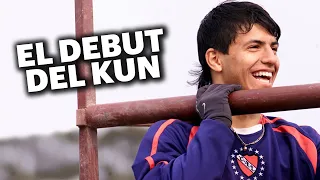 El debut del Kun Agüero en Independiente