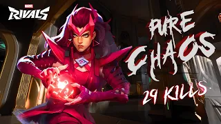 WANDA BRINGS PURE CHAOS to MARVEL RIVALS - Scarlet Witch Gameplay (No Commentary) #marvelrivals