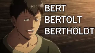 Attack on Titan Bertholdt's name season 1 & 2