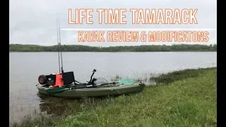 Lifetime Tamarack Angler Kayak Review & Modification