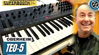 SUPERBOOTH 2024: Oberheim - TEO-5 5 voice synthesiser