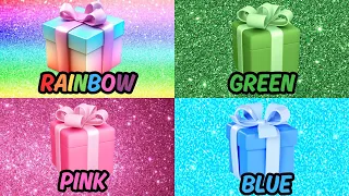 Choose your gift  - 4 Gift Box Challenge 😍💝💙💚🌈
