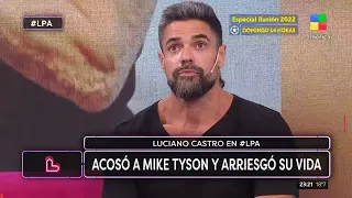 🥊 La fascinación de Luciano Castro por el boxeo: arriesgó su vida para ver a Tyson y entrenó con él