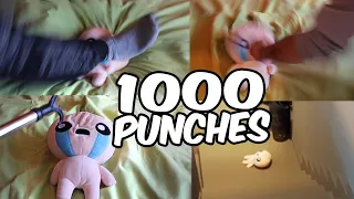 Punching 1000 Times my plushie