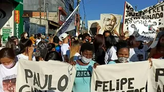 Black Lives Matter protest takes place in Sao Paulo | AFP