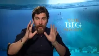 THE BIG SHORT interviews - Christian Bale, Steve Carell, Ryan Gosling