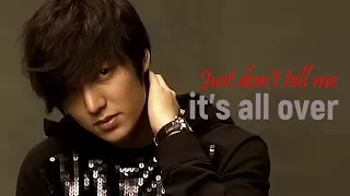 이민호 Lee Min Ho - Just Don't Tell Me It's All Over