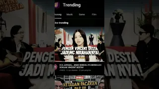 Kali ini Eca trending bersama om-om VinDes 🤩 #eca #desta #vincentrompies #vindes #shorts #viral