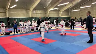 12-13 male advanced kumite 1 Steveston 2024#competition #空手道 #karate #kumite #sparring