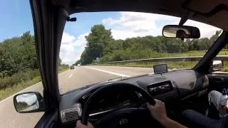 2 Toyota Corolla's (luna 5sp and G6R 6sp) Topspeed run