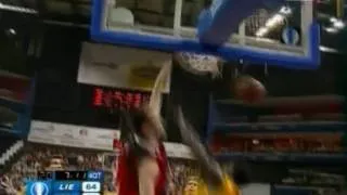 Unbelievable Chuck Eidson dunk!!! HD