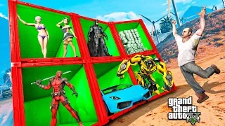 БИТВА ЗА КОНТЕЙНЕРЫ НА ВСЕ ДЕНЬГИ В ГТА 5 МОДЫ! ОБЗОР МОДА В GTA 5! ИГРЫ ГТА ВИДЕО MODS