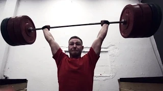 Powerlifter & Strongman Overhead Party Crashed By Weightlifter (eng sub)